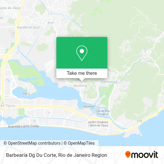 Barbearia Dg Du Corte map