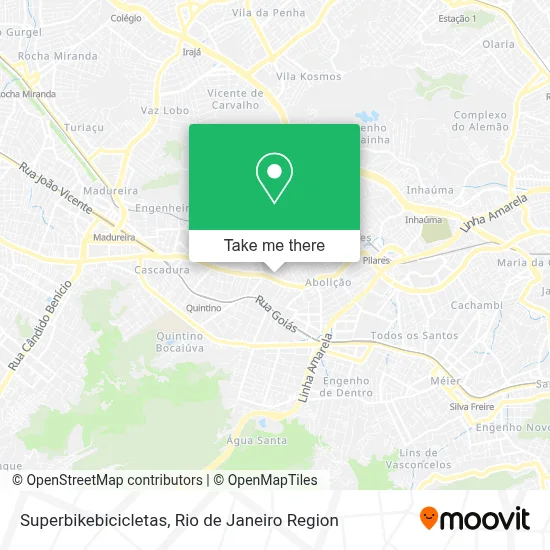 Superbikebicicletas map