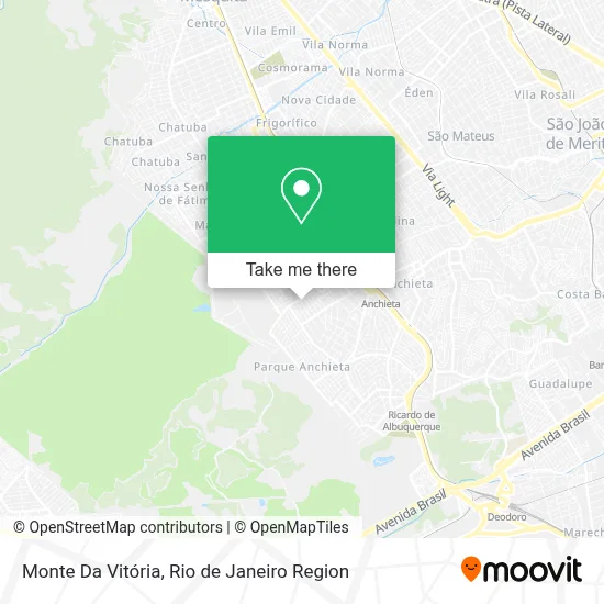 Monte Da Vitória map