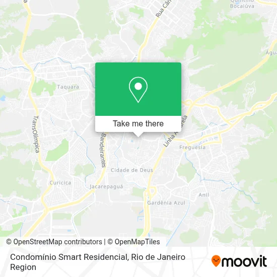 Condomínio Smart Residencial map