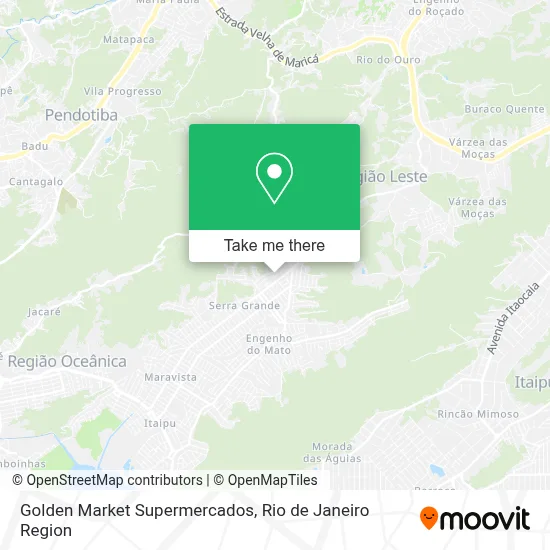 Golden Market Supermercados map