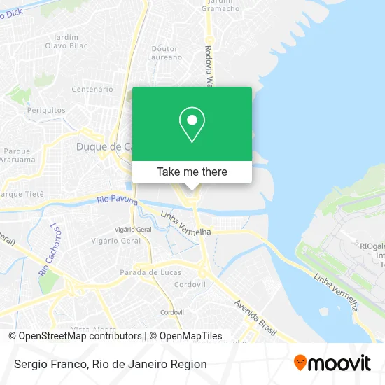 Sergio Franco map