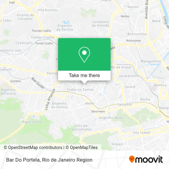 Bar Do Portela map