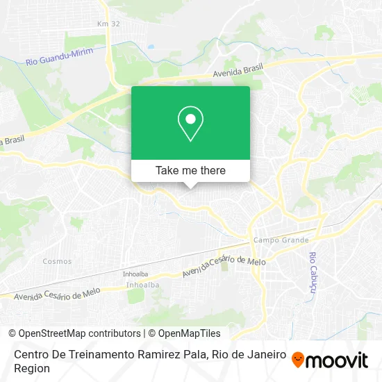 Centro De Treinamento Ramirez Pala map
