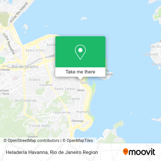 Heladeria Havanna map