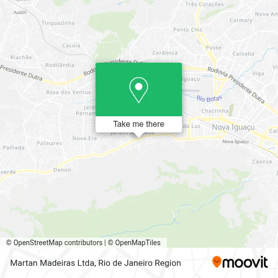 Martan Madeiras Ltda map