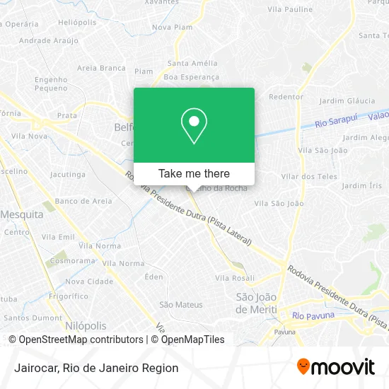 Jairocar map