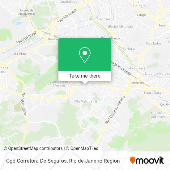 Cgd Corretora De Seguros map