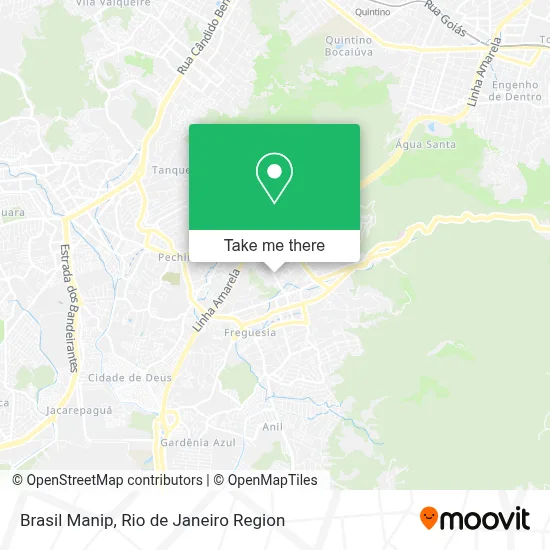 Brasil Manip map