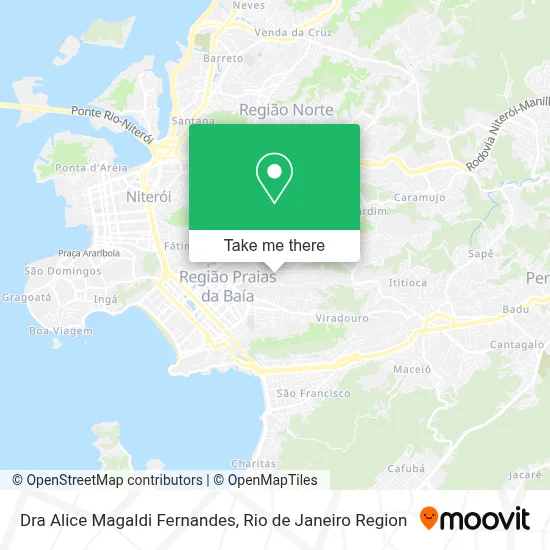 Dra Alice Magaldi Fernandes map