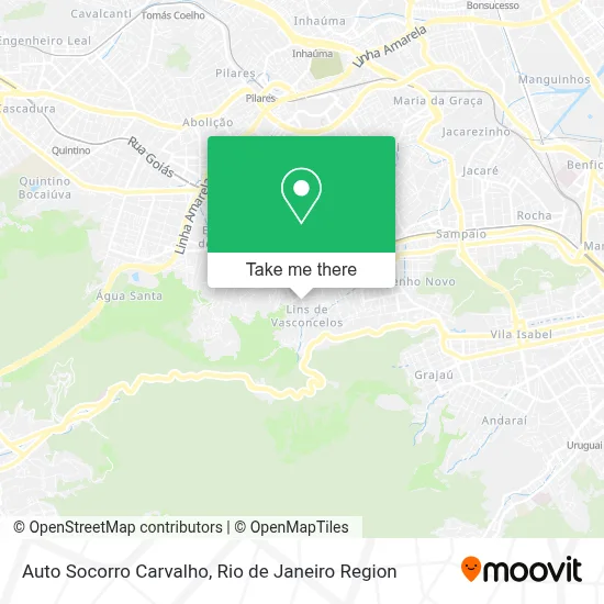 Auto Socorro Carvalho map