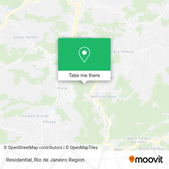 Residencial map