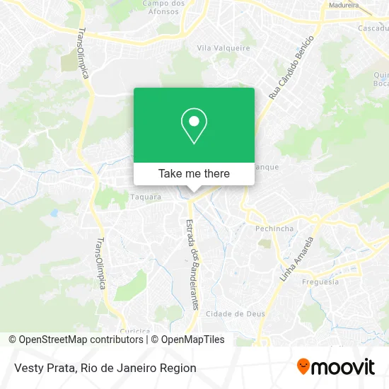 Vesty Prata map
