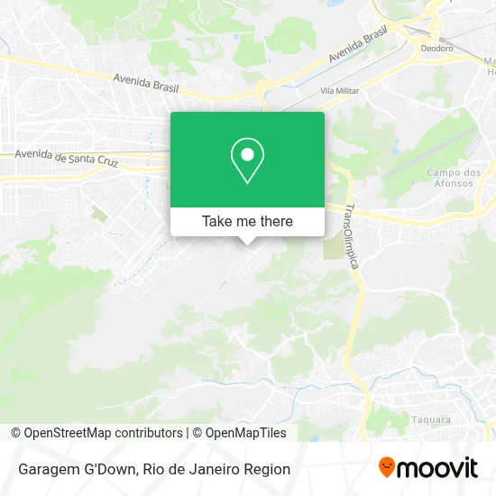 Garagem G'Down map
