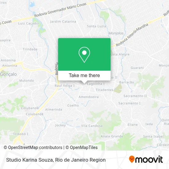 Studio Karina Souza map