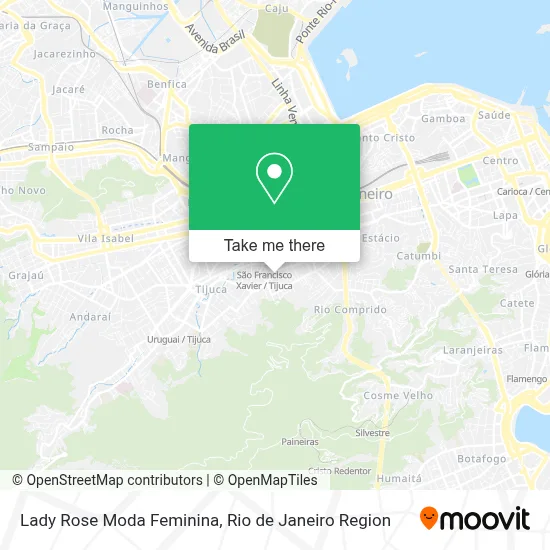 Lady Rose Moda Feminina map