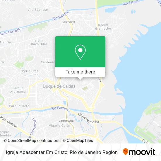 Igreja Apascentar Em Cristo map