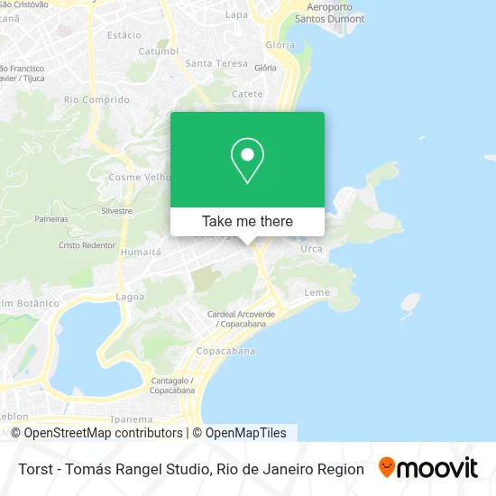 Torst - Tomás Rangel Studio map