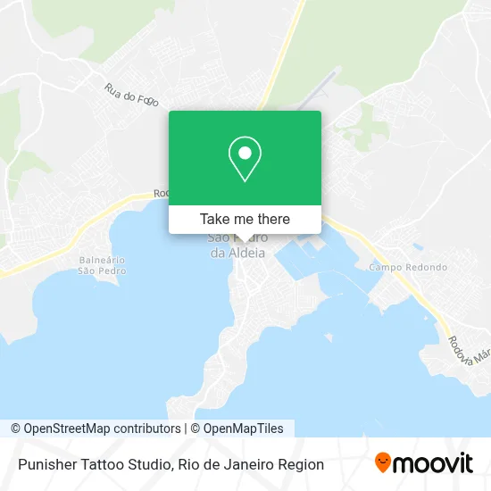 Punisher Tattoo Studio map