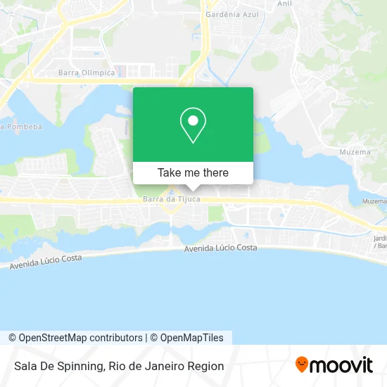 Sala De Spinning map