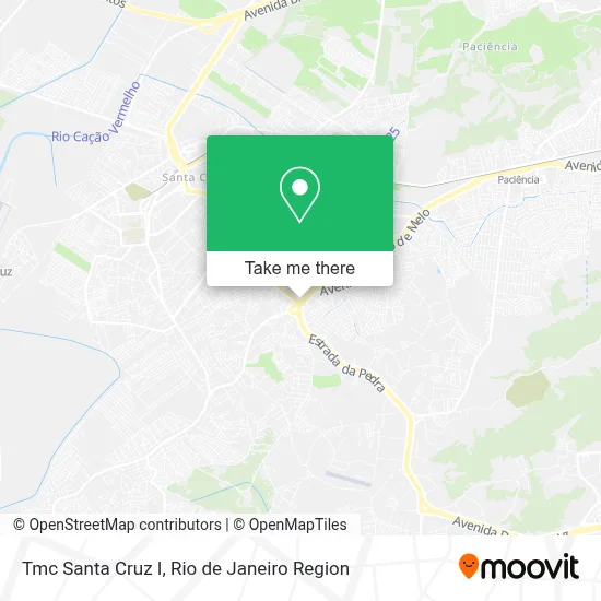 Tmc Santa Cruz I map