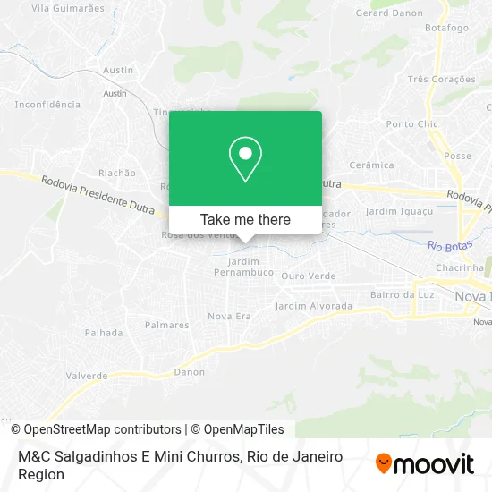 M&C Salgadinhos E Mini Churros map