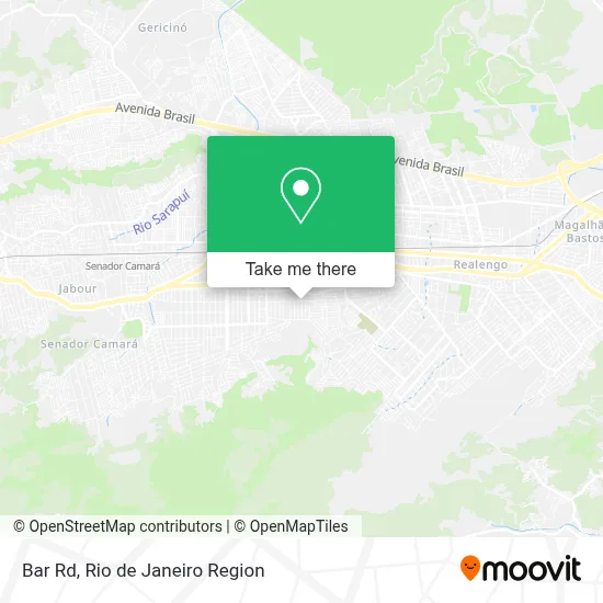 Bar Rd map