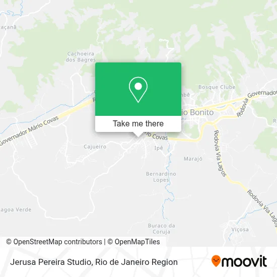 Jerusa Pereira Studio map