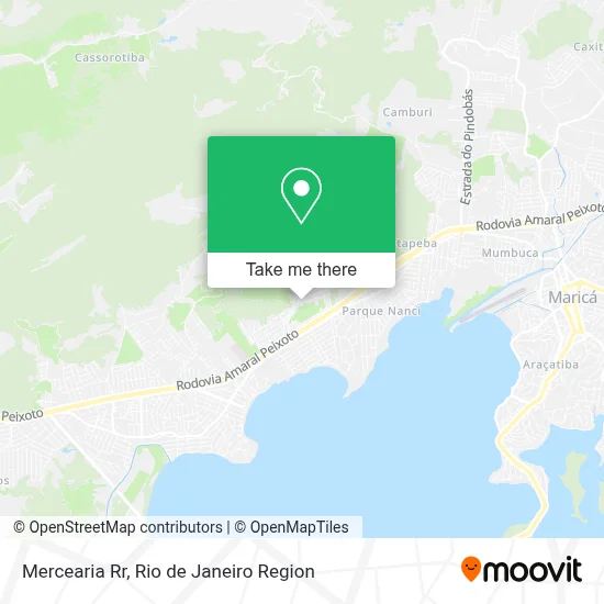 Mercearia Rr map