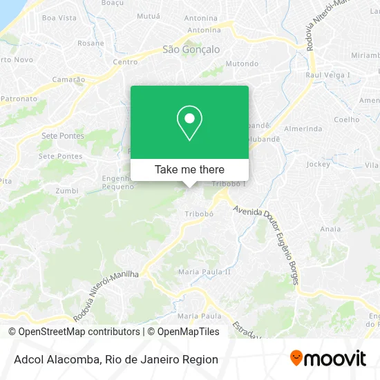 Adcol Alacomba map