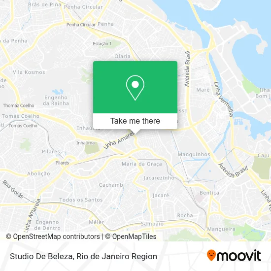 Studio De Beleza map