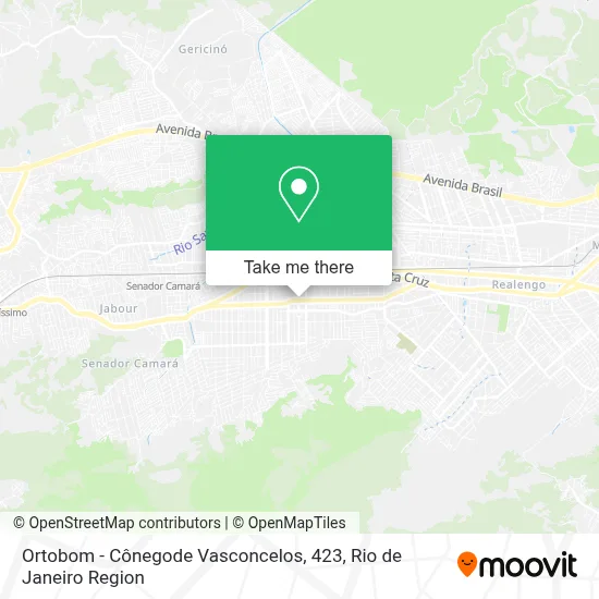 Ortobom - Cônegode Vasconcelos, 423 map