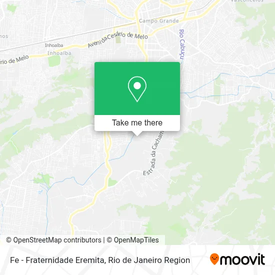 Fe - Fraternidade Eremita map