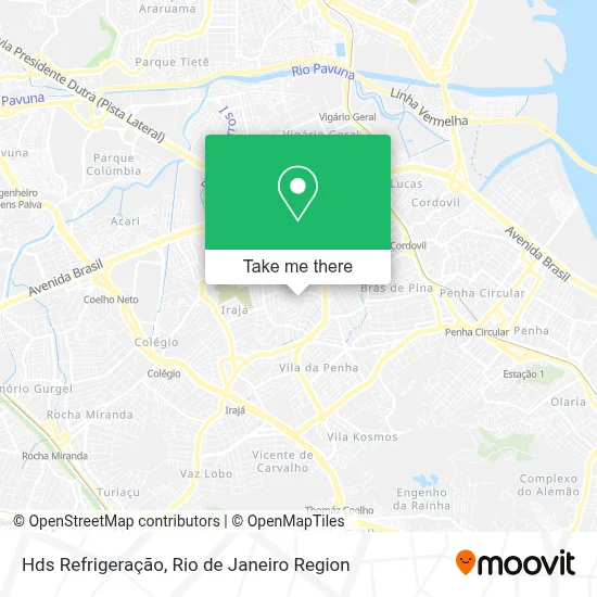Hds Refrigeração map
