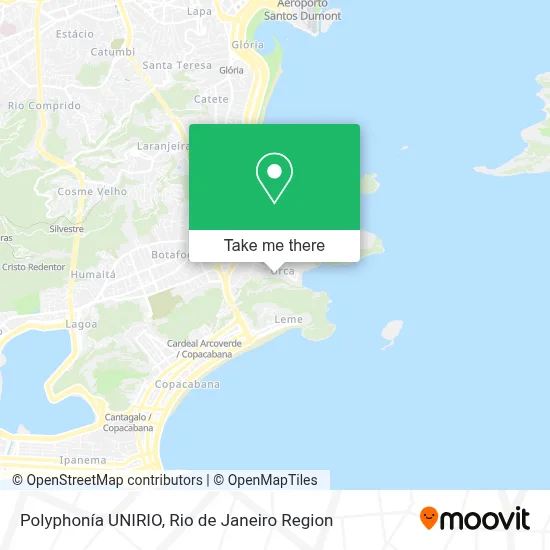 Polyphonía UNIRIO map