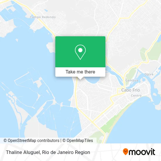 Thaline Aluguel map