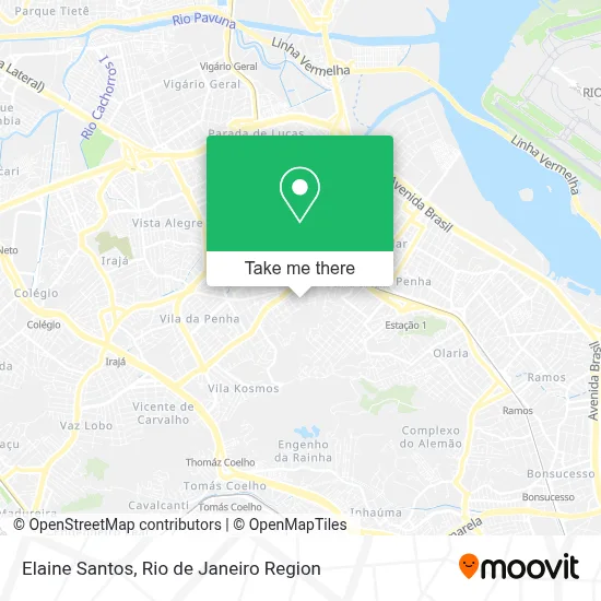 Elaine Santos map