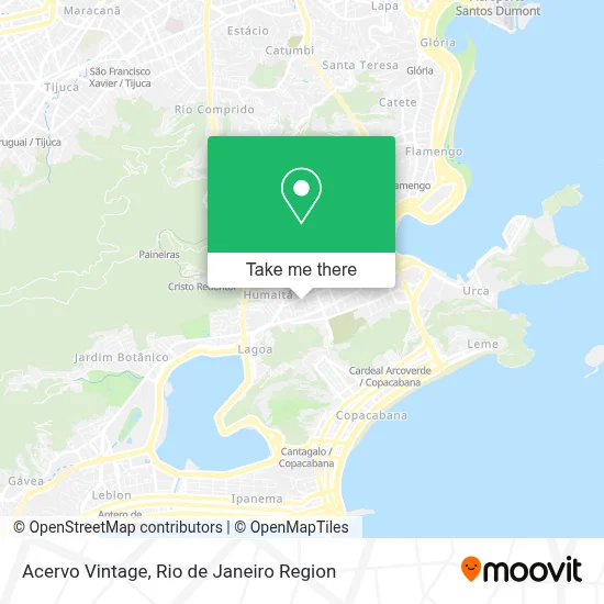 Acervo Vintage map