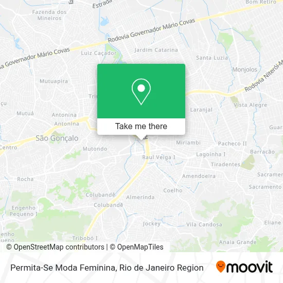 Permita-Se Moda Feminina map