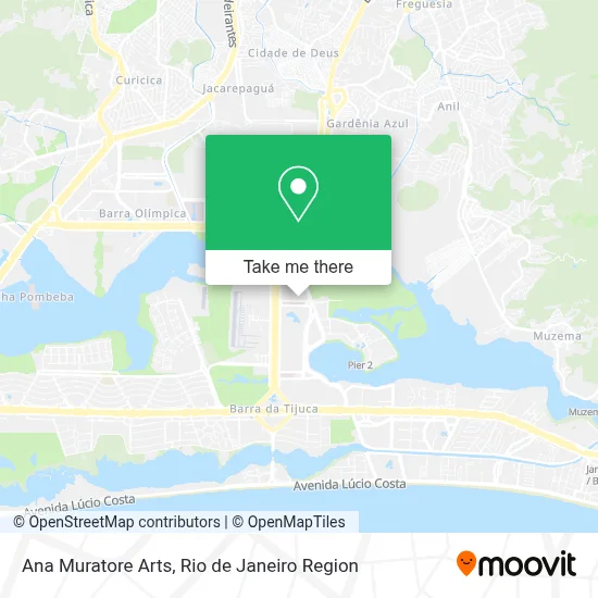 Ana Muratore Arts map