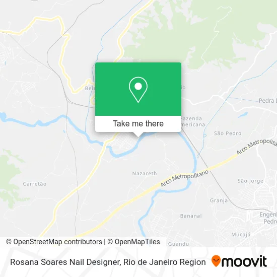 Rosana Soares Nail Designer map