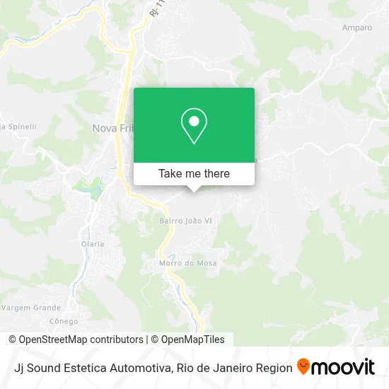 Jj Sound Estetica Automotiva map