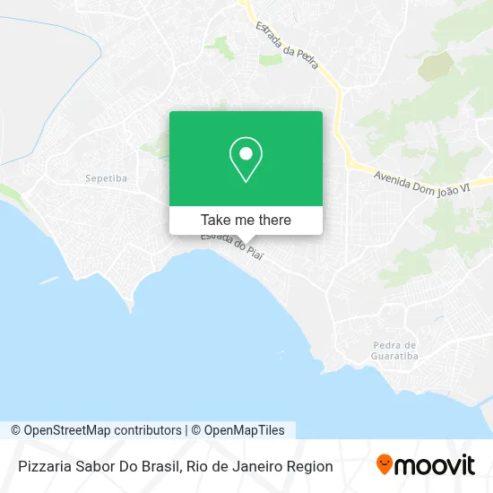 Pizzaria Sabor Do Brasil map