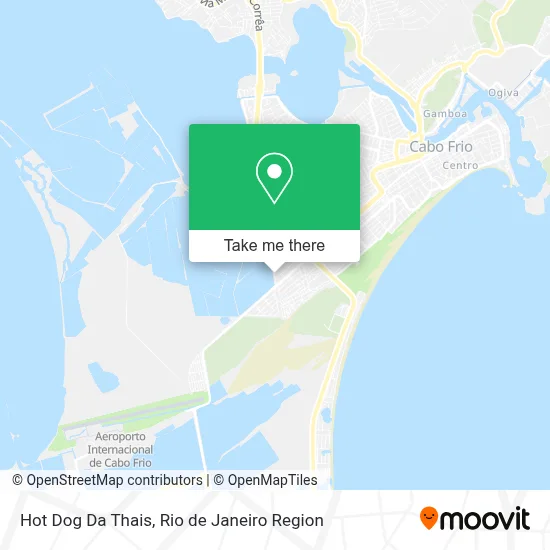Hot Dog Da Thais map