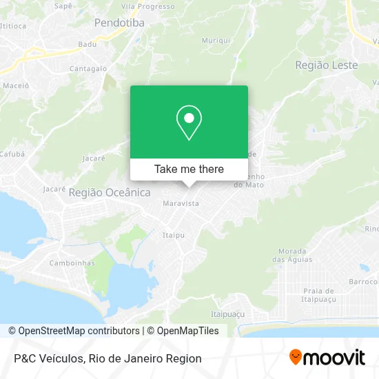 P&C Veículos map