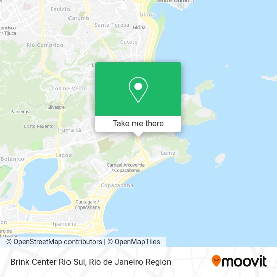 Brink Center Rio Sul map