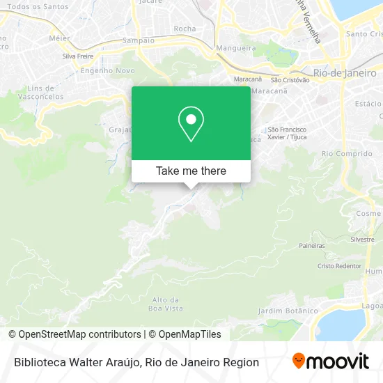 Biblioteca Walter Araújo map