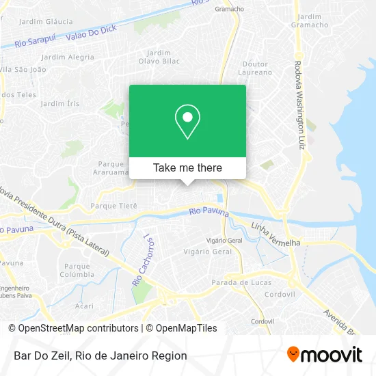 Bar Do Zeil map
