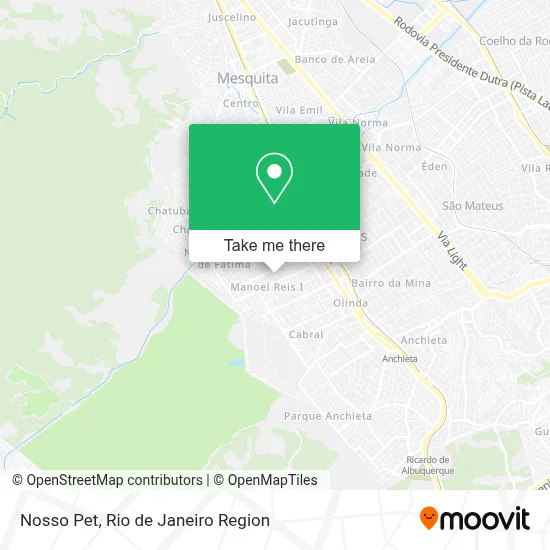 Nosso Pet map