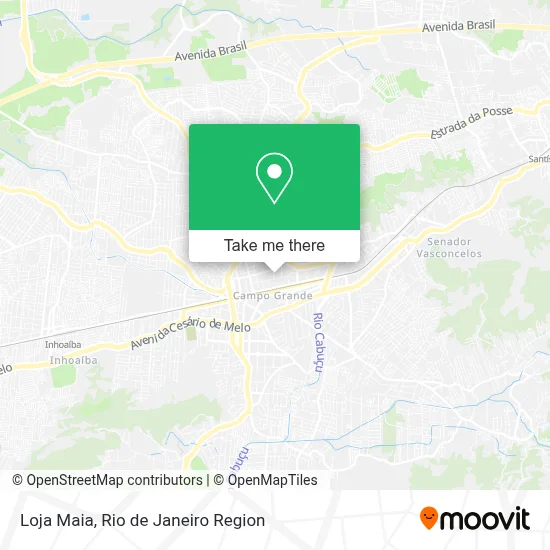 Loja Maia map